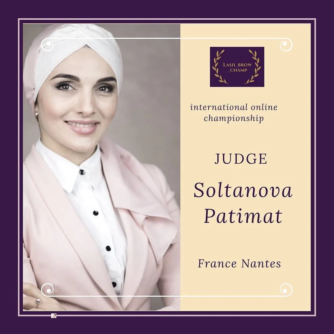 Soltanova Patimat — WBC judge banner, season 1