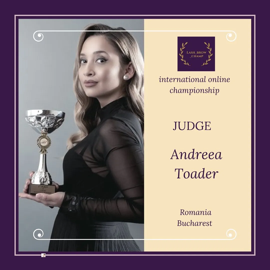 Andreea Toader — WBC judge banner, season 1