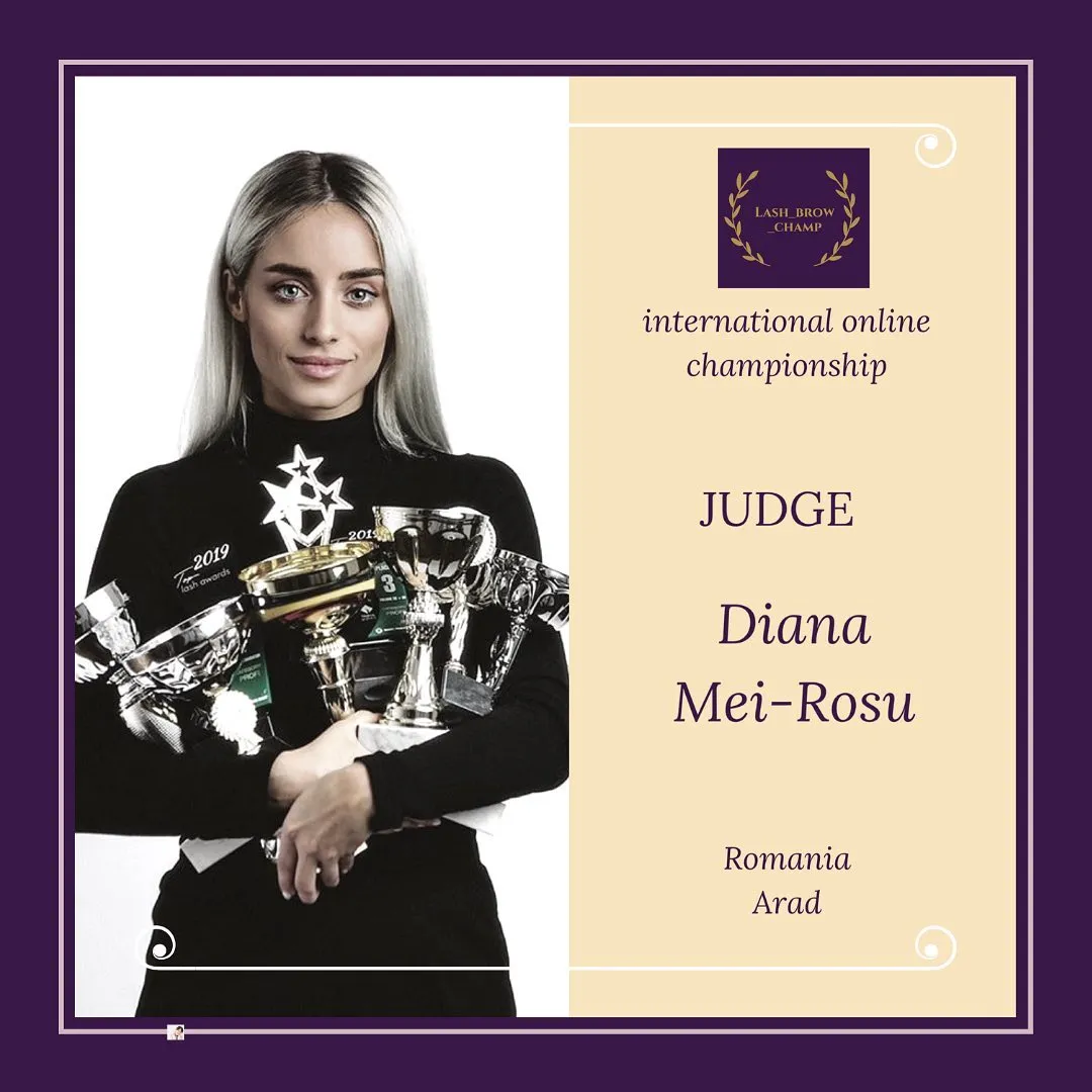 Diana Mei-Rosu — WBC judge banner, season 1