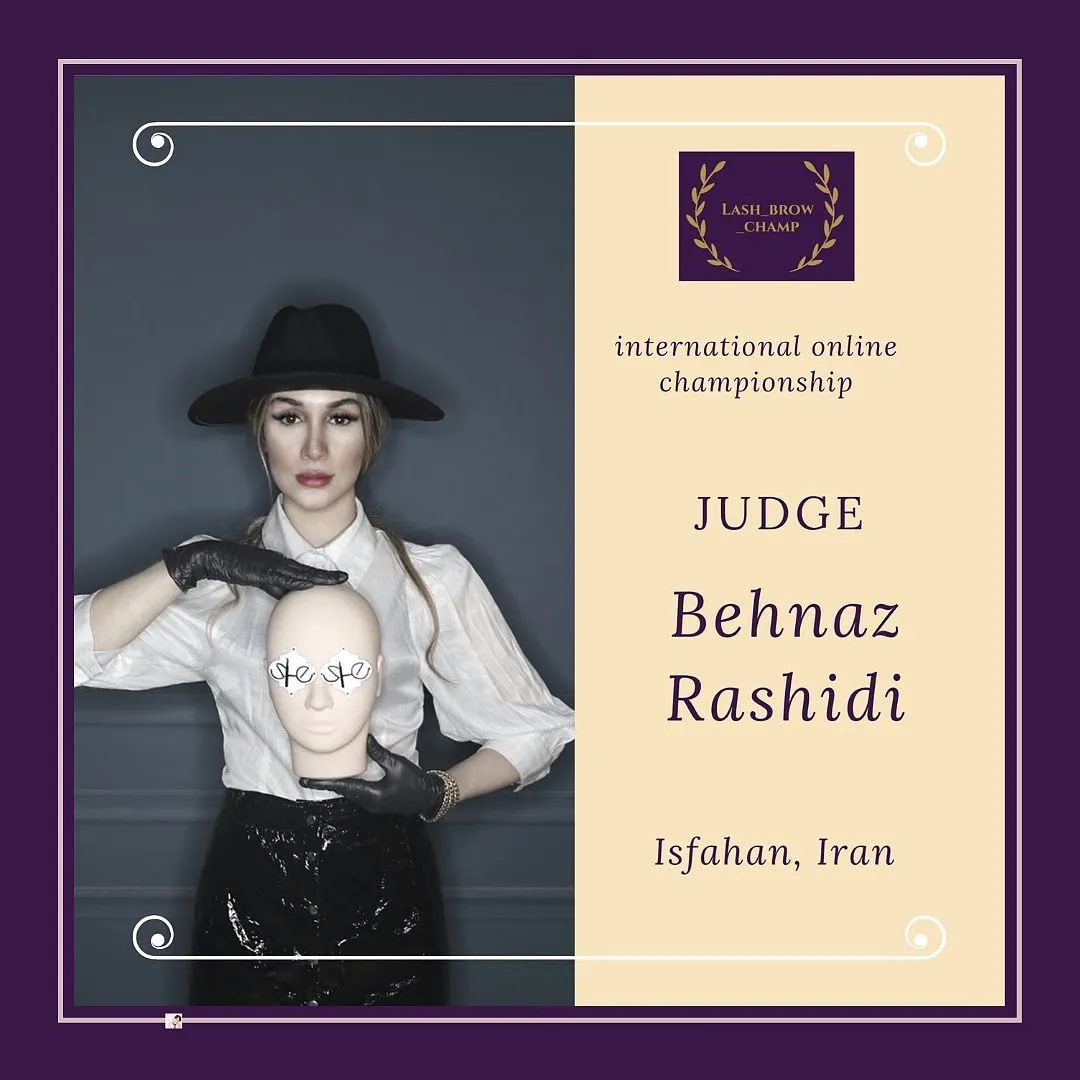 Behnaz Rashidi — WBC judge banner, season 1