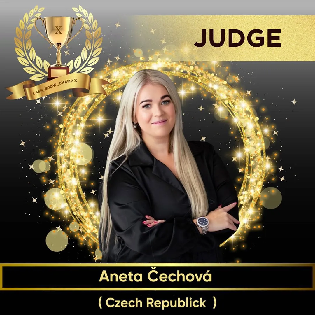 Aneta Čechová — WBC judge banner, season 10
