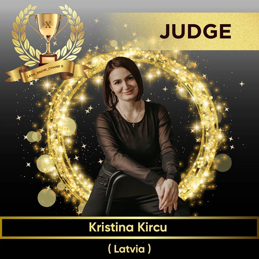 Kristina Voitehoviča — WBC judge banner, season 10