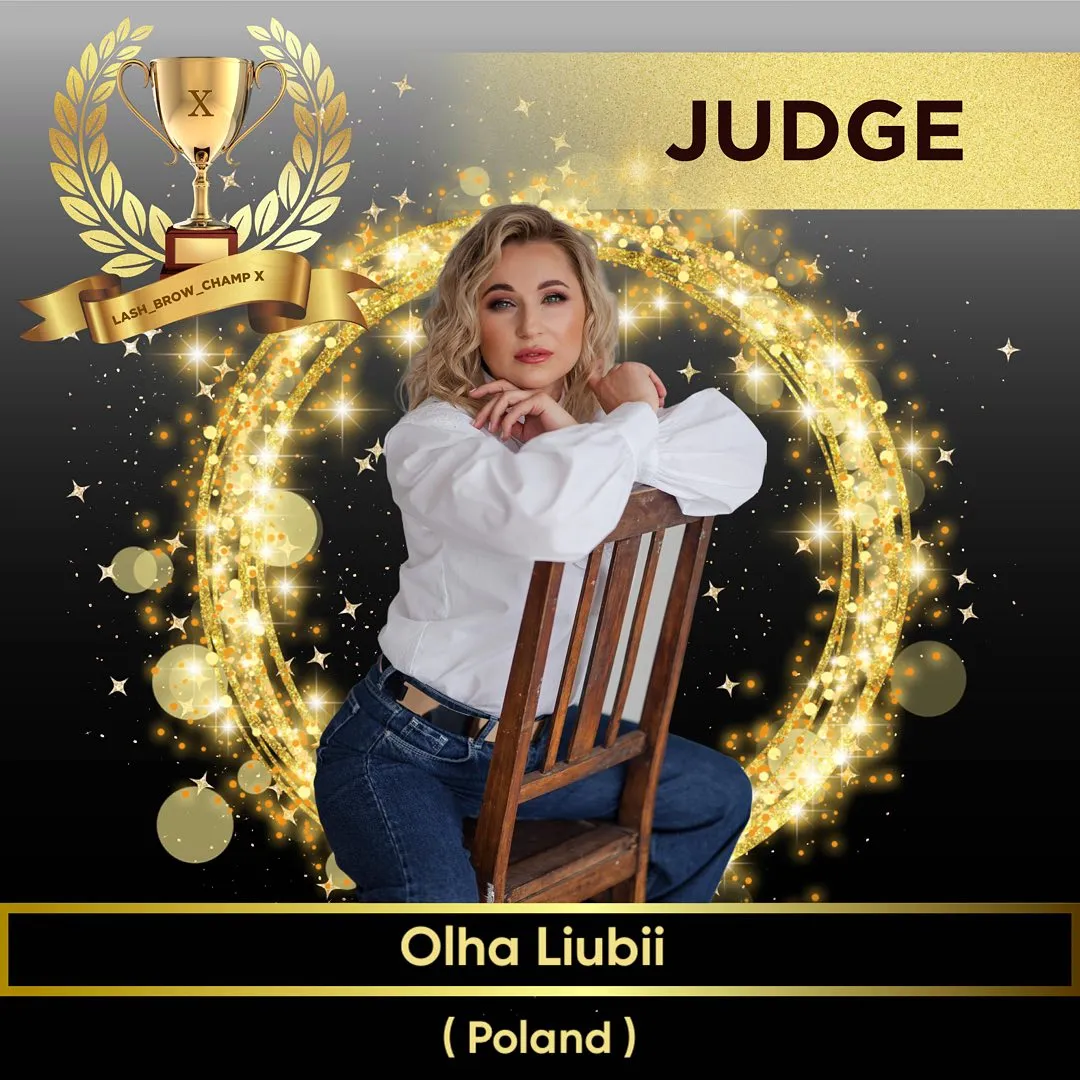 Olha Liubii — WBC judge banner, season 10