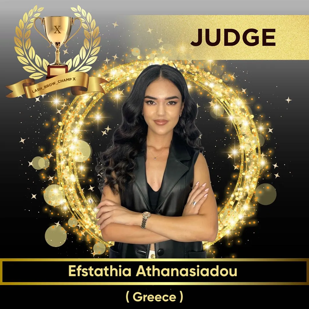 Efstathia Athanasiadou — WBC judge banner, season 10