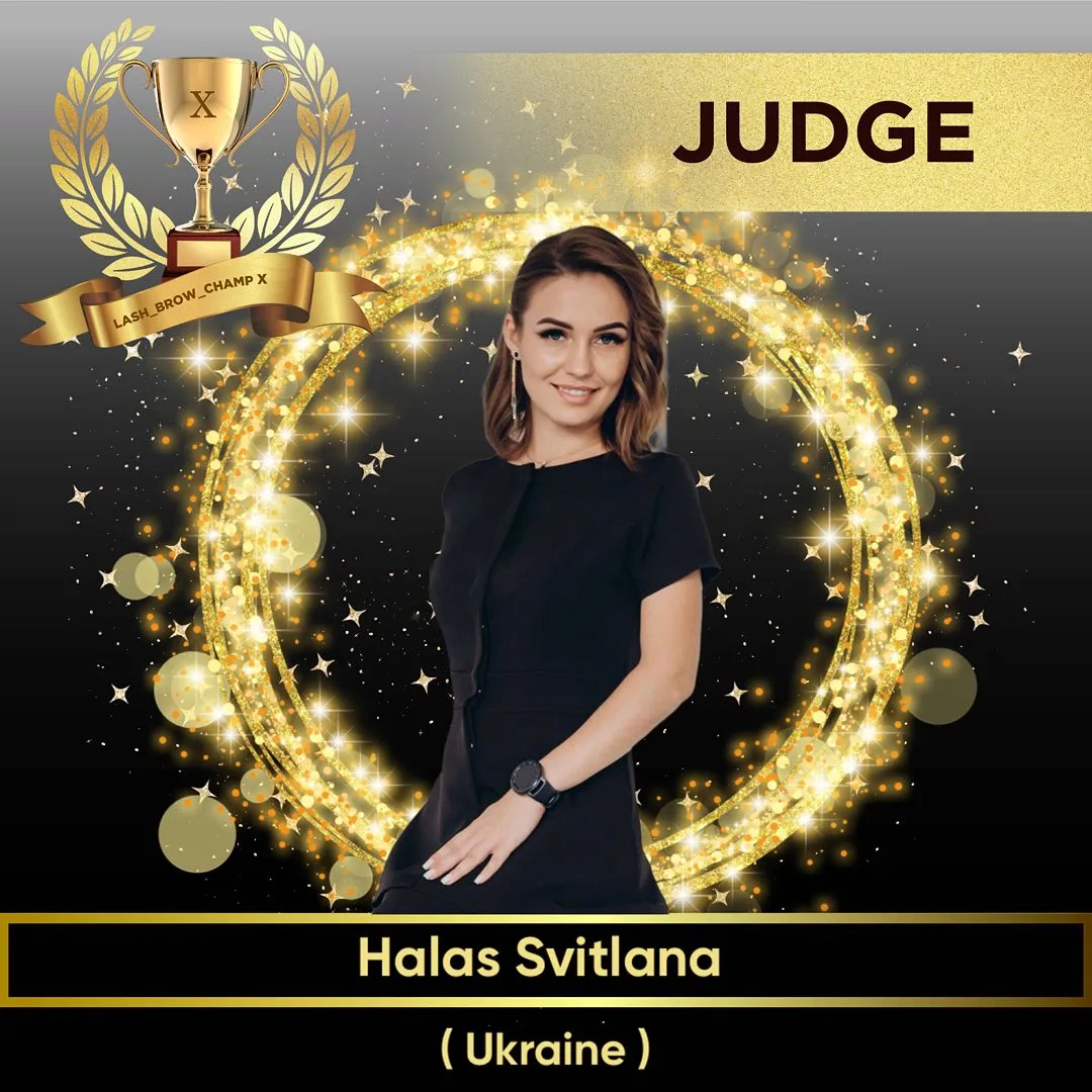Halas Svitlana — WBC judge banner, season 10