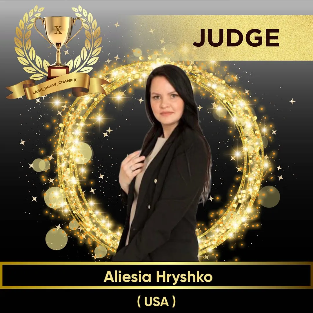 Aliesia Hryshko — WBC judge banner, season 10