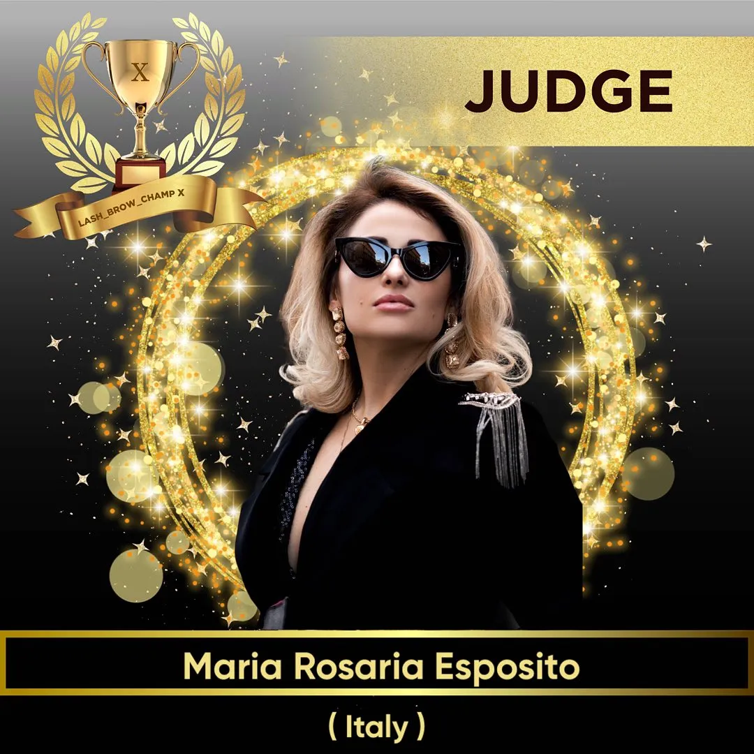 Esposito Maria Rosaria — WBC judge banner, season 10