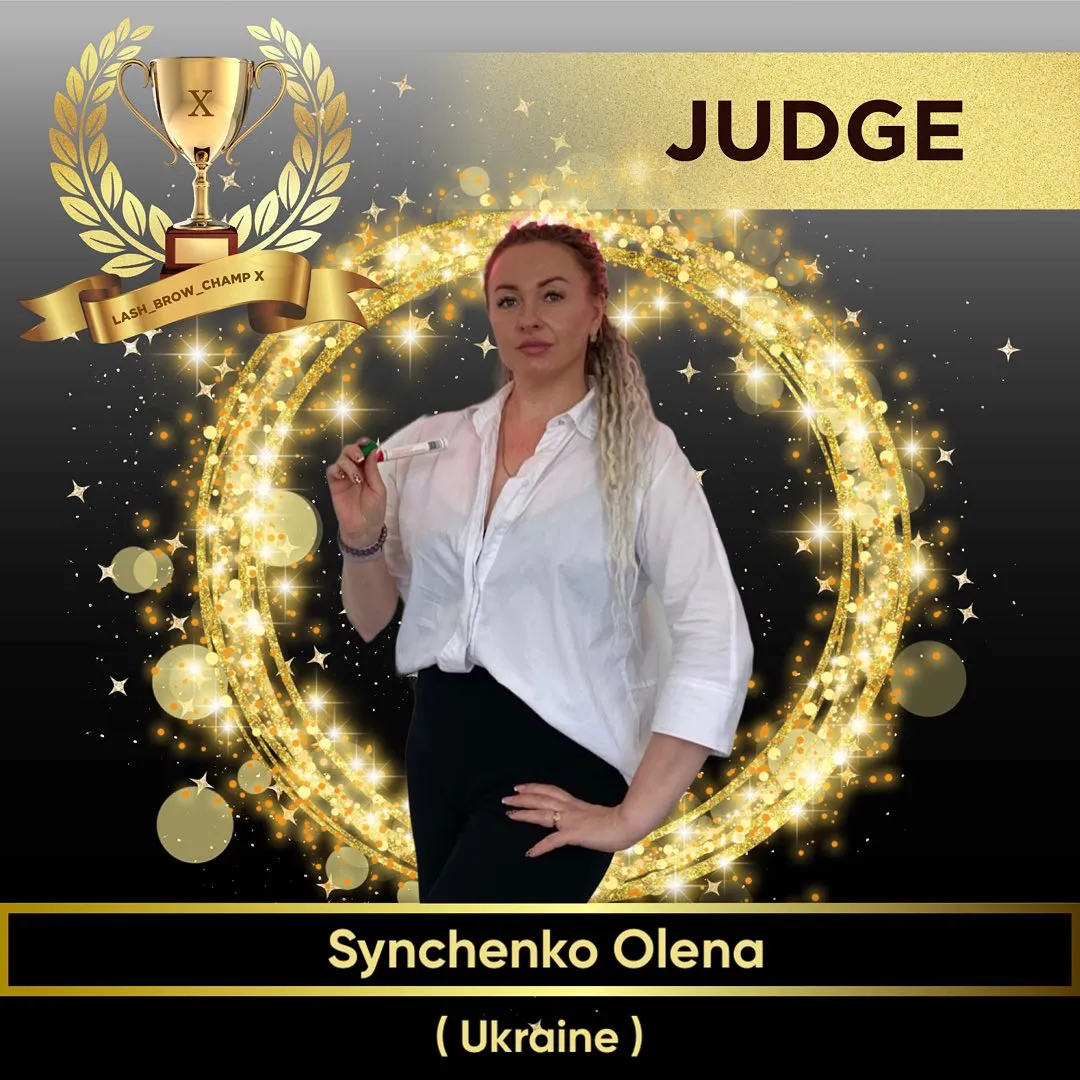 Synchenko Olena — WBC judge banner, season 10