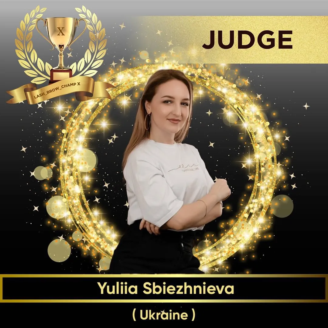 Yuliia Sbiezhnieva — WBC judge banner, season 10