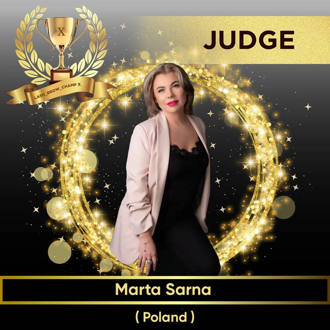 Marta Sarna — WBC judge banner, season 10