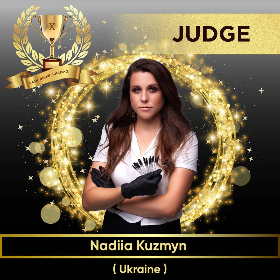 Nadiia Kuzmyn — WBC judge banner, season 10