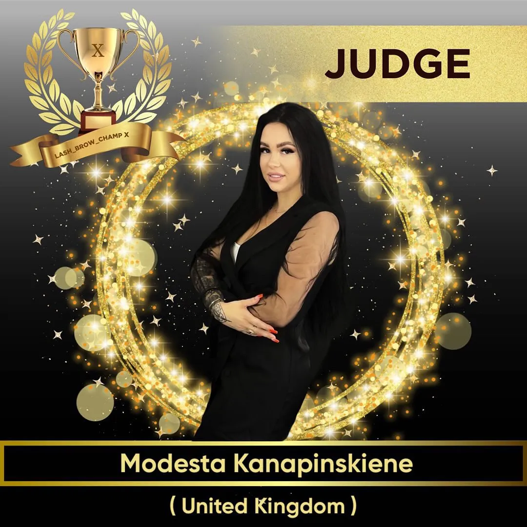 Modesta Kanapinskiene — WBC judge banner, season 10