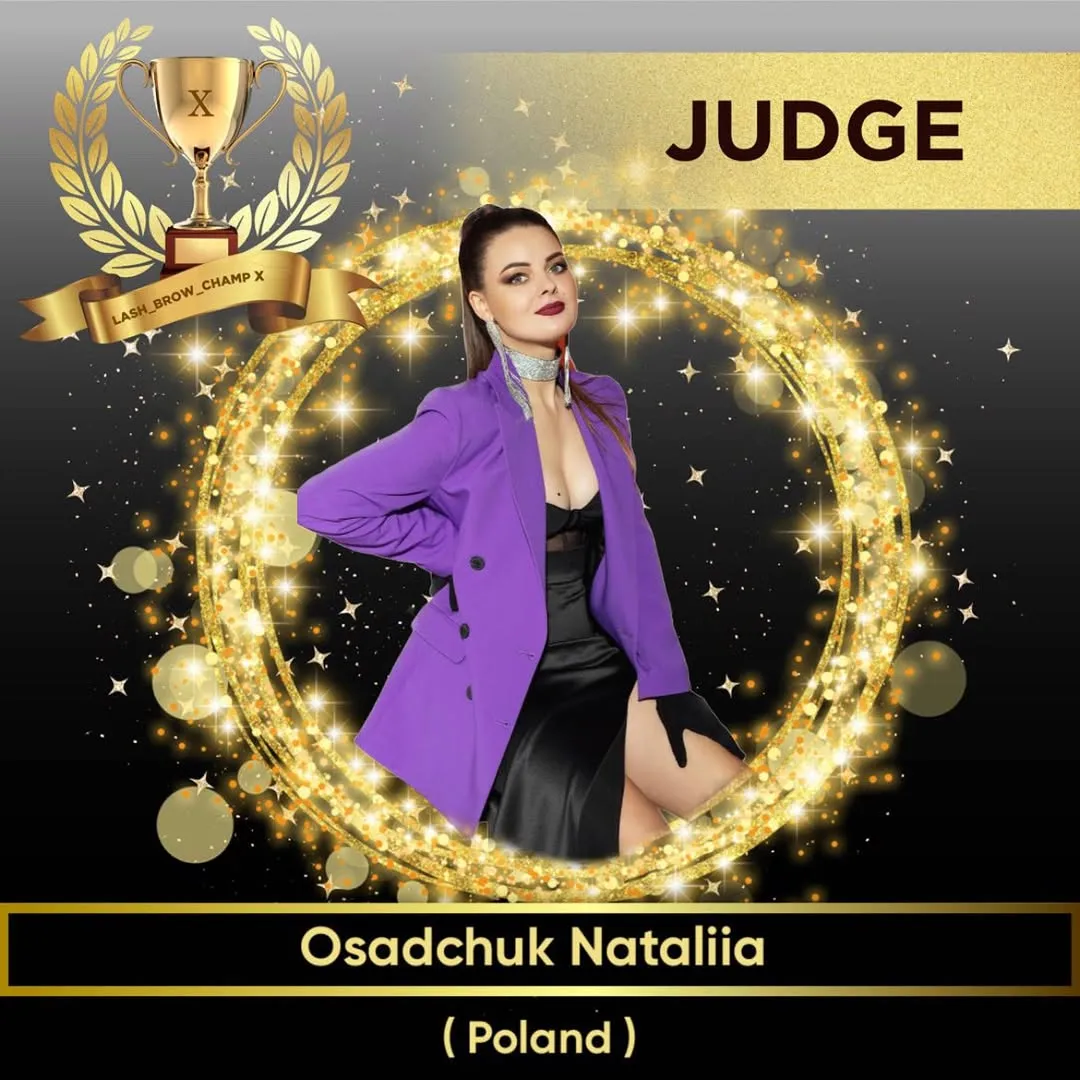 Osadchuk Nataliia — WBC judge banner, season 10