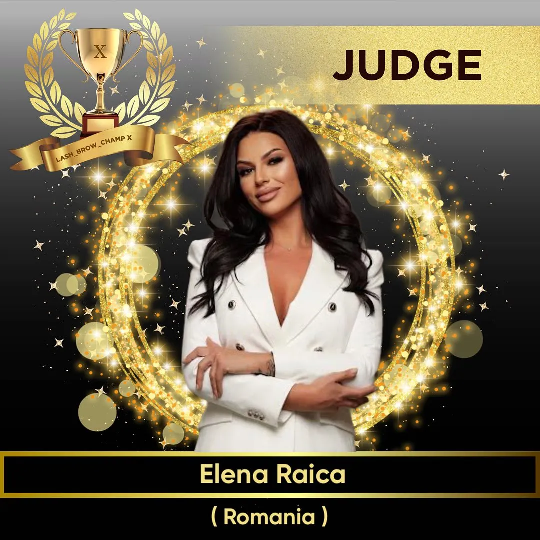 Elena Raica — WBC judge banner, season 10