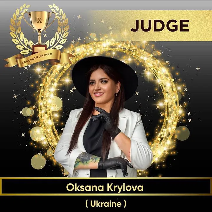 Oksana Krylova — WBC judge banner, season 10