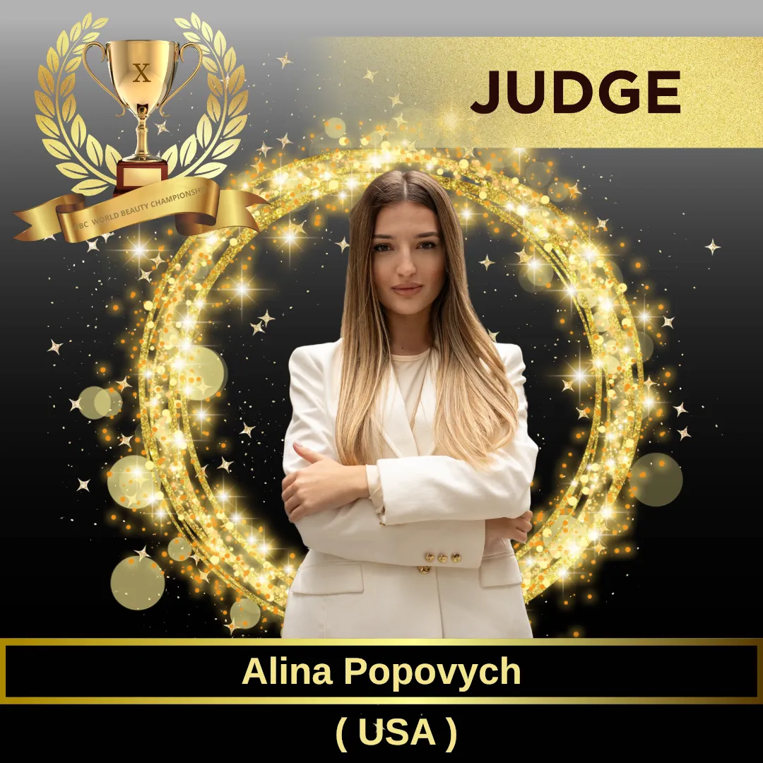 Alina Popovych — WBC judge banner, season 10
