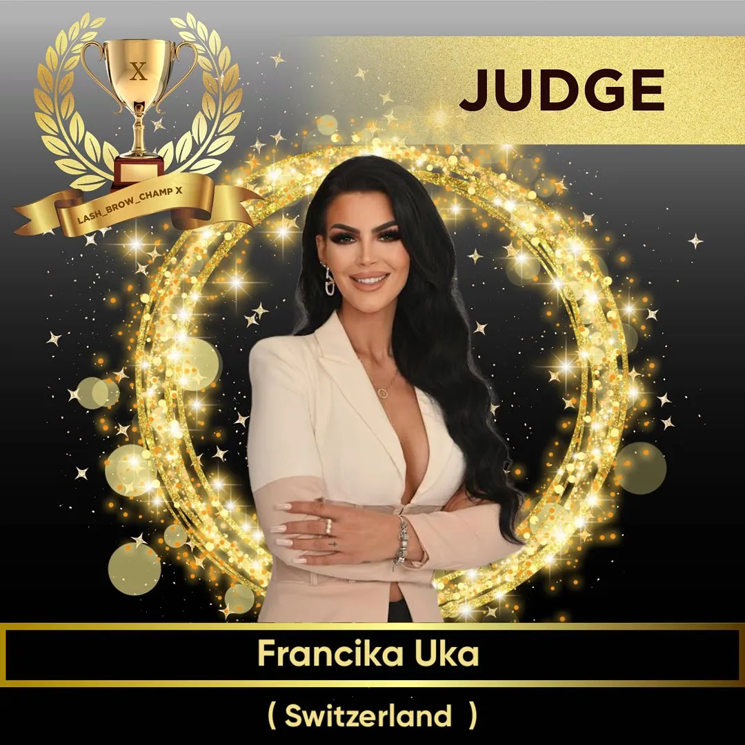 Francika Uka — WBC judge banner, season 10