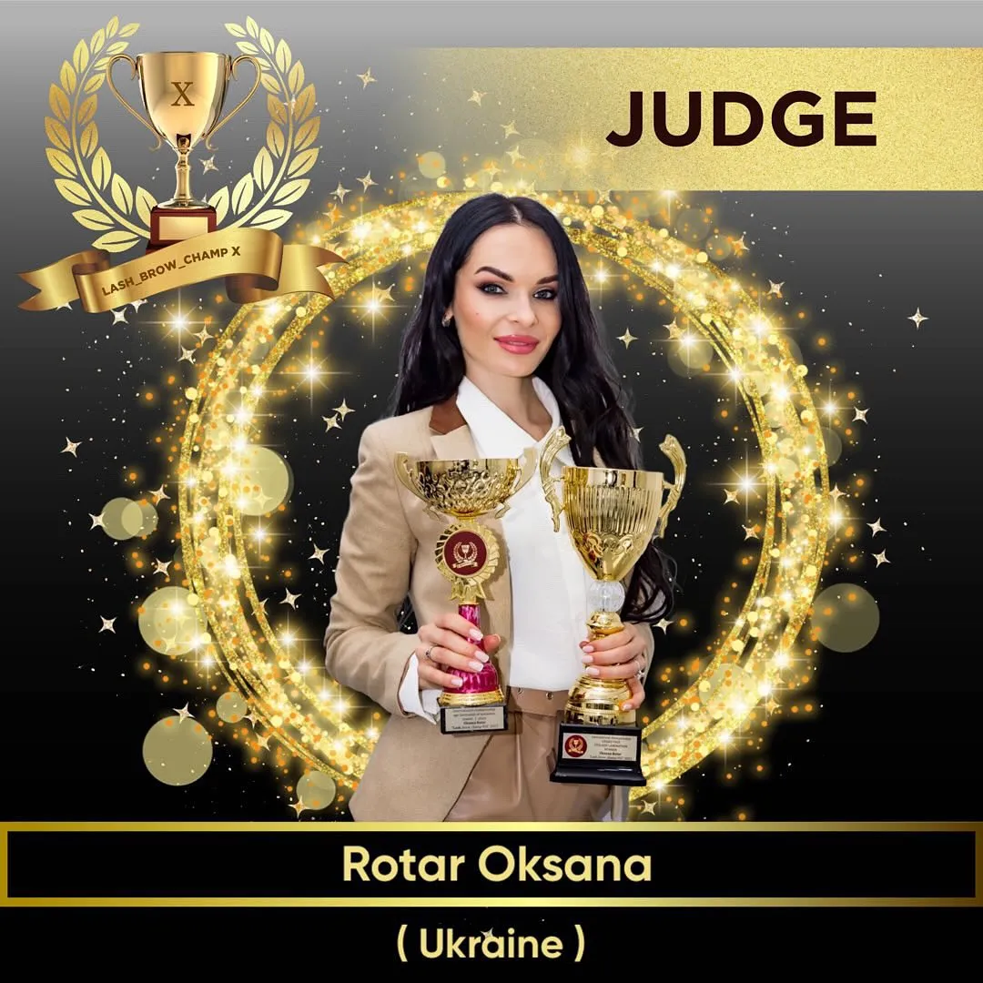 Oksana Rotar — WBC judge banner, season 10