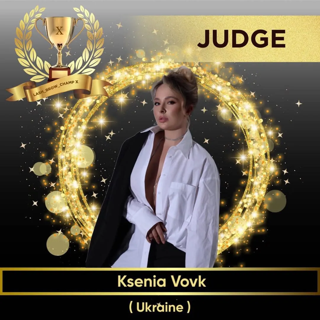 Ksenia Vovk — WBC judge banner, season 10