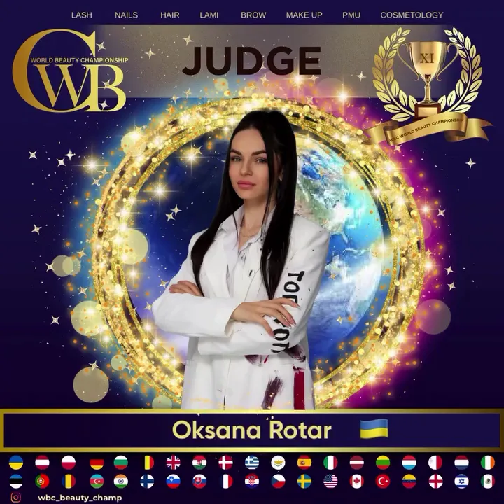Oksana Rotar — WBC judge banner, season 11