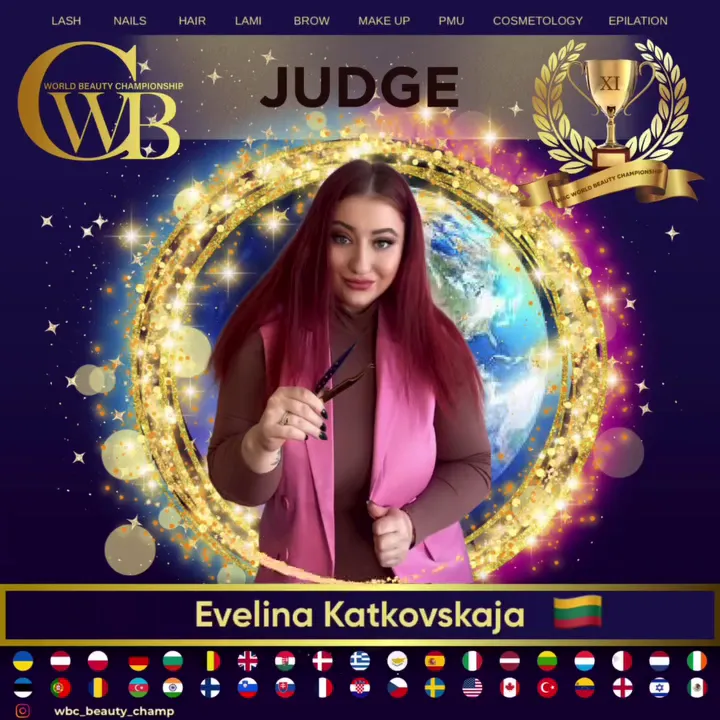 Evelina Katkovskaja — WBC judge banner, season 11