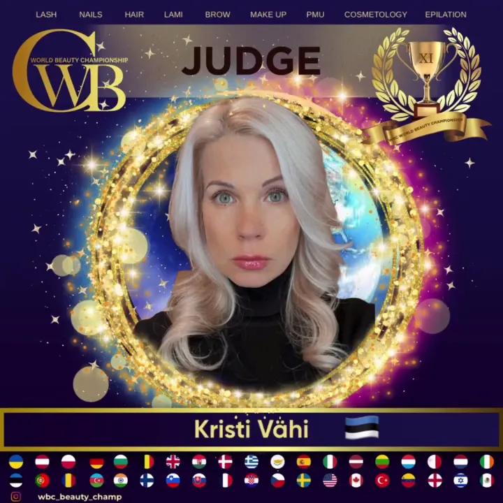 Kristi Vähi — WBC judge banner, season 11