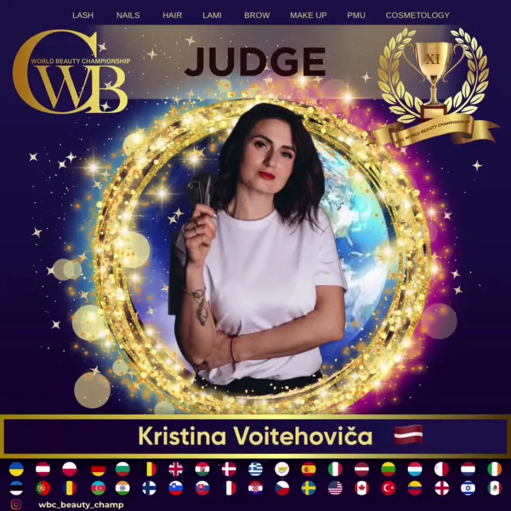 Kristina Voitehoviča — WBC judge banner, season 11
