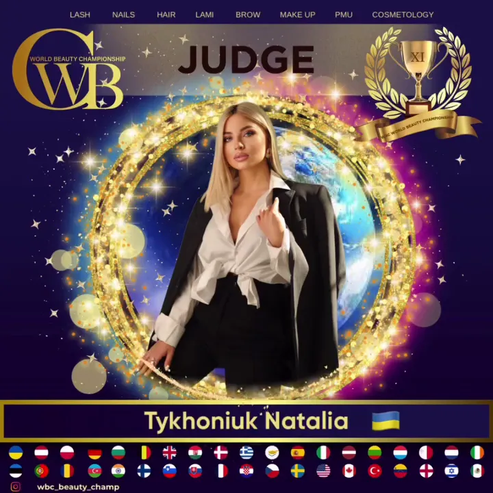 Natalia Tykhoniuk — WBC judge banner, season 11