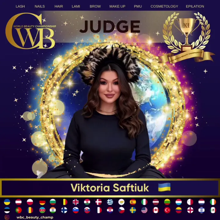 Viktoria Saftiuk — WBC judge banner, season 11
