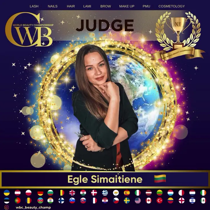 Egle Simaitiene — WBC judge banner, season 11