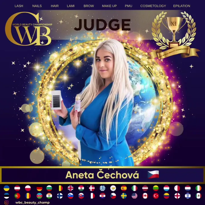 Aneta Čechová — WBC judge banner, season 11