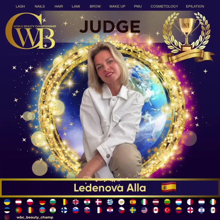 Alla Ledenova — WBC judge banner, season 11