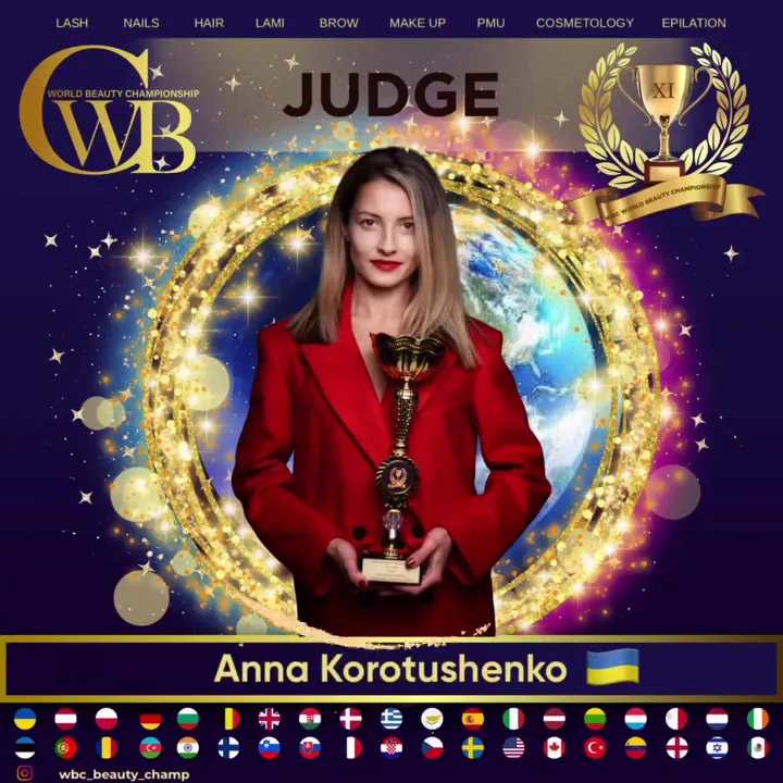 Anna Korotushenko — WBC judge banner, season 11