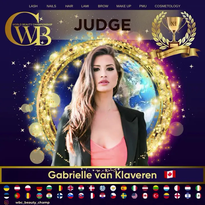 Gabrielle van Klaveren — WBC judge banner, season 11