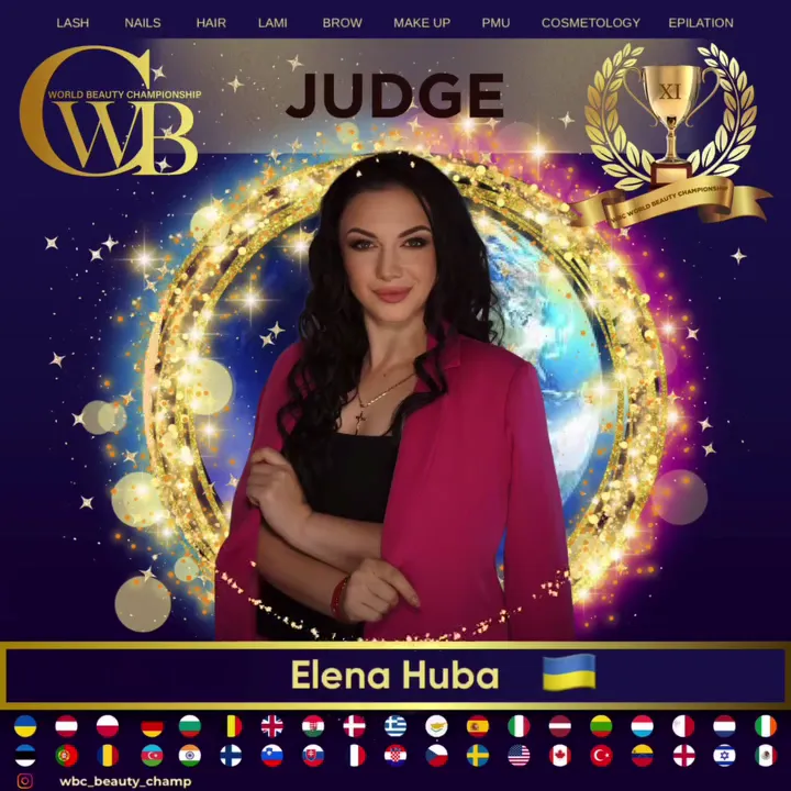 Elena Guba — WBC judge banner, season 11