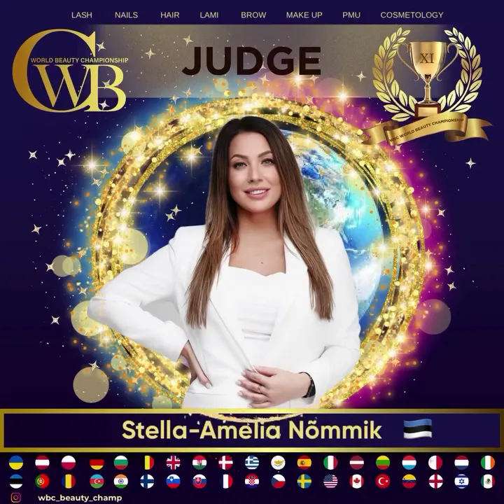 Stella-Amelia Nõmmik — WBC judge banner, season 11