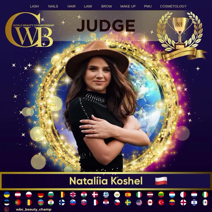Nataliia Koshel — WBC judge banner, season 11