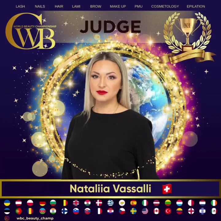 Nataliia Vassalli — WBC judge banner, season 11