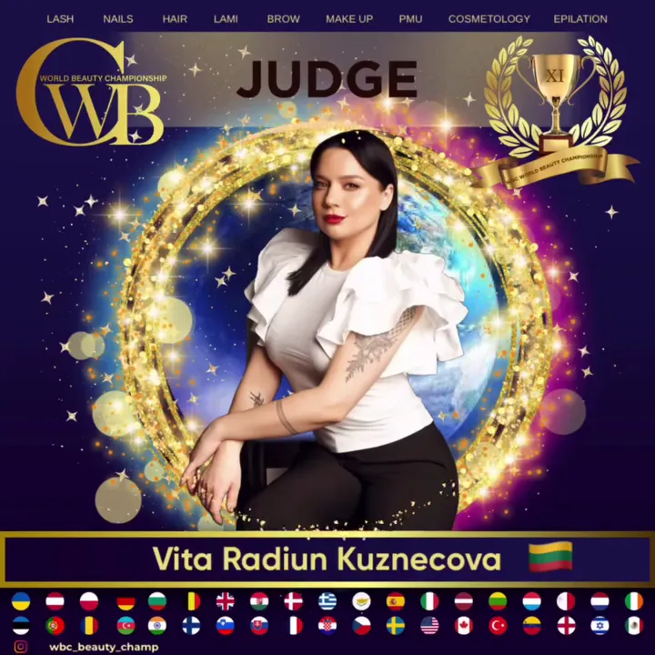 Vita Radiun Kuznecova — WBC judge banner, season 11
