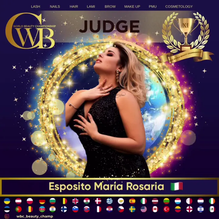 Esposito Maria Rosaria — WBC judge banner, season 11