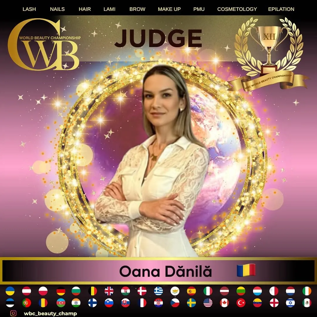 Oana Dănilă — WBC judge banner, season 12