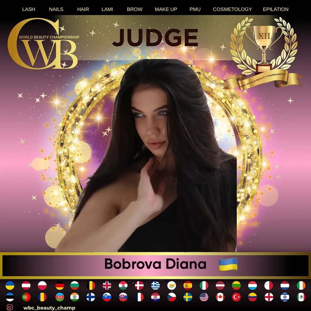 Bobrova Diana — WBC judge banner, season 12