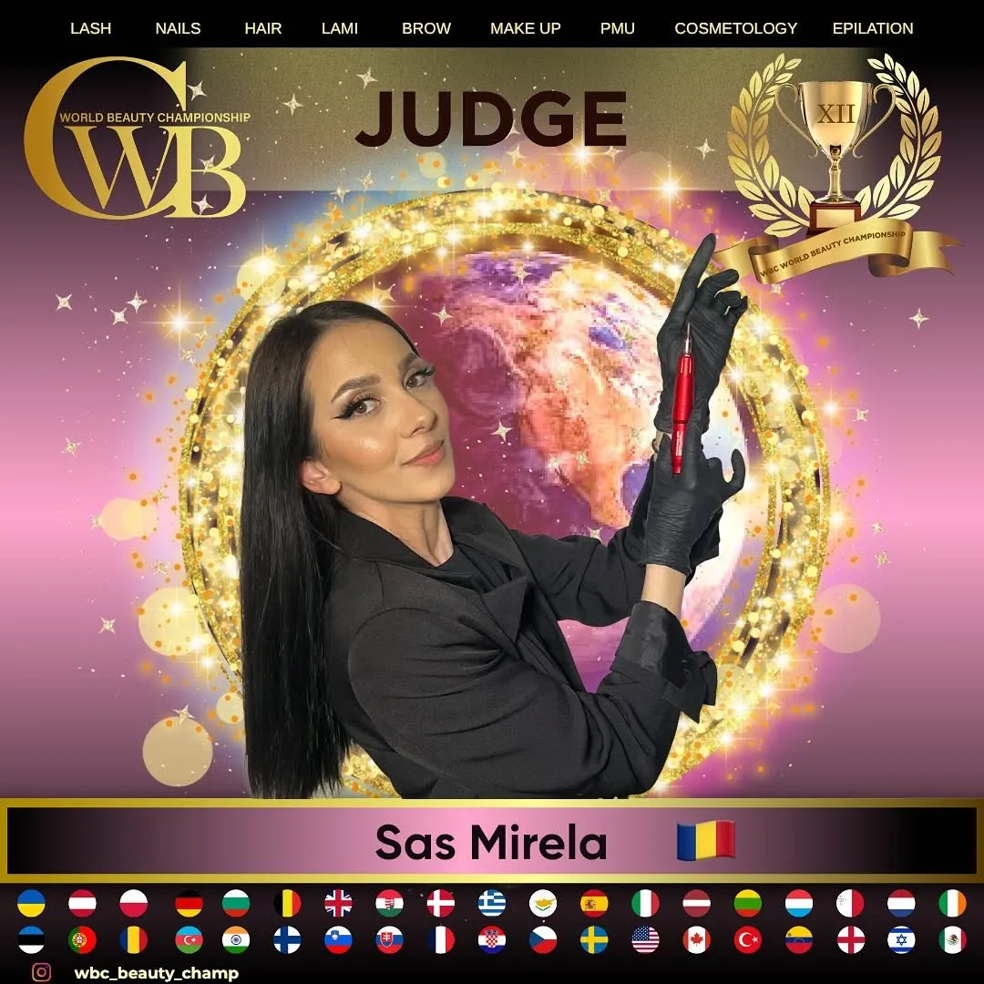 Sas Mirela — WBC judge banner, season 12