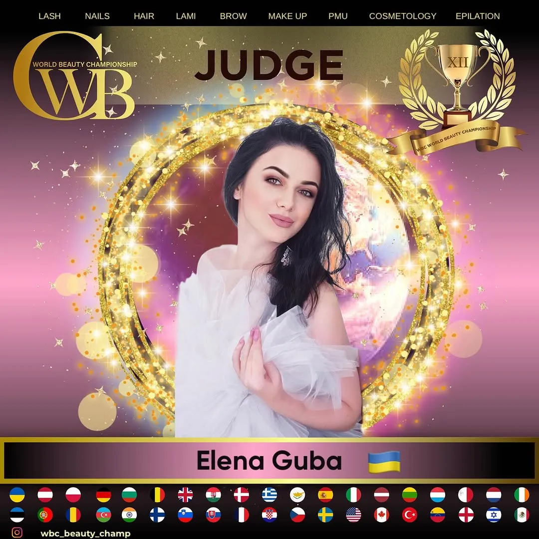 Elena Guba — WBC judge banner, season 12
