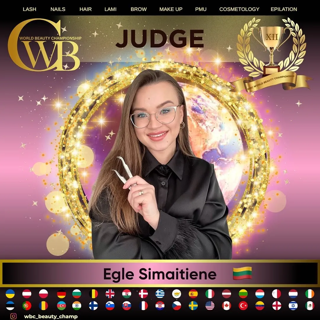Egle Simaitiene — WBC judge banner, season 12