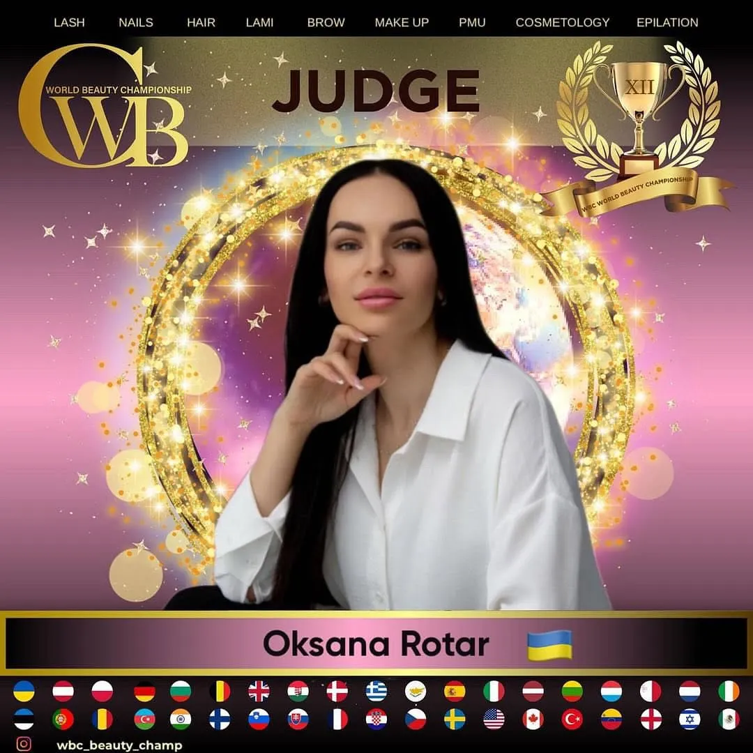 Oksana Rotar — WBC judge banner, season 12