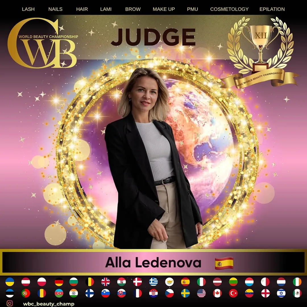 Alla Ledenova — WBC judge banner, season 12