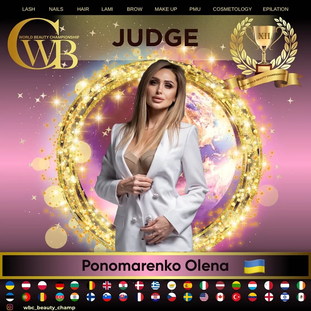 Ponomarenko Olena — WBC judge banner, season 12