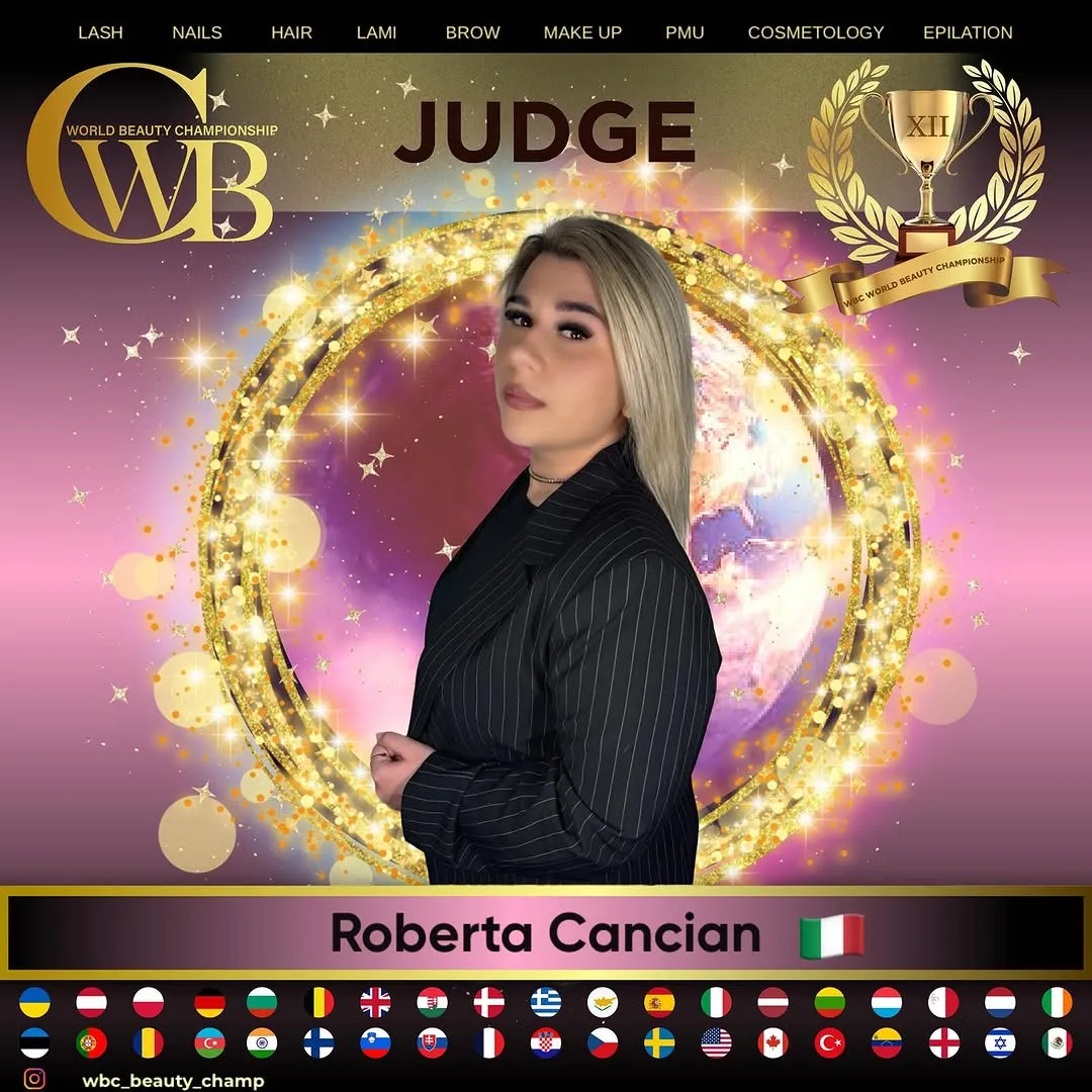 Roberta Cancian — WBC judge banner, season 12