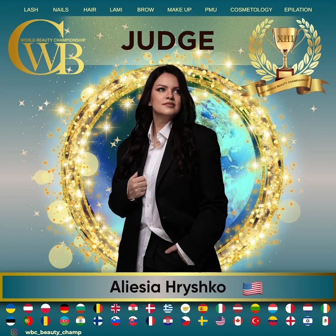 Aliesia Hryshko — WBC judge banner, season 13